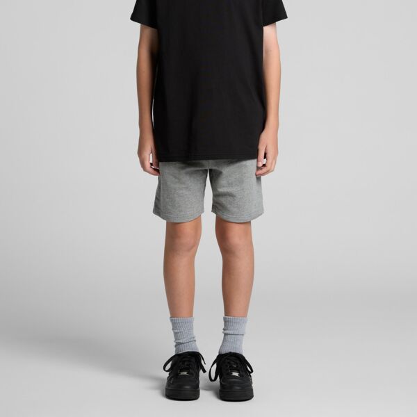 YOUTH STADIUM SHORTS STEEL MARLE SIZE 14 Thumbnail