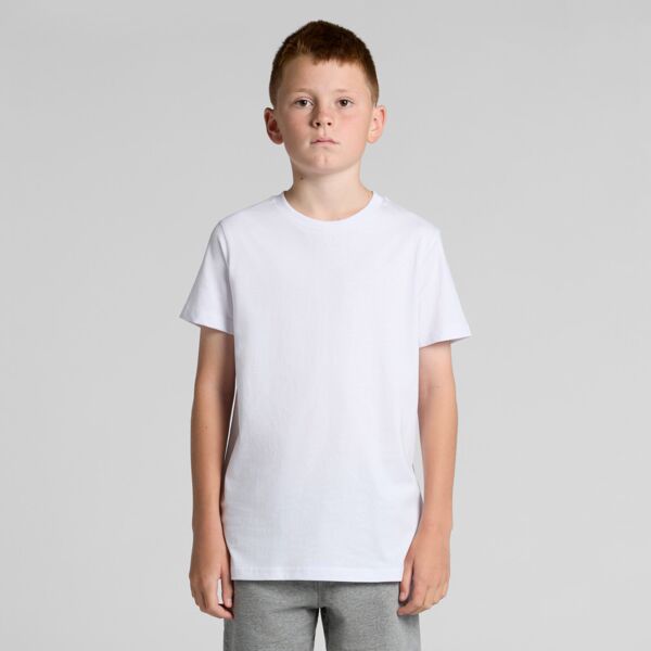 YOUTH CLASSIC TEE WHITE SIZE 16 Thumbnail